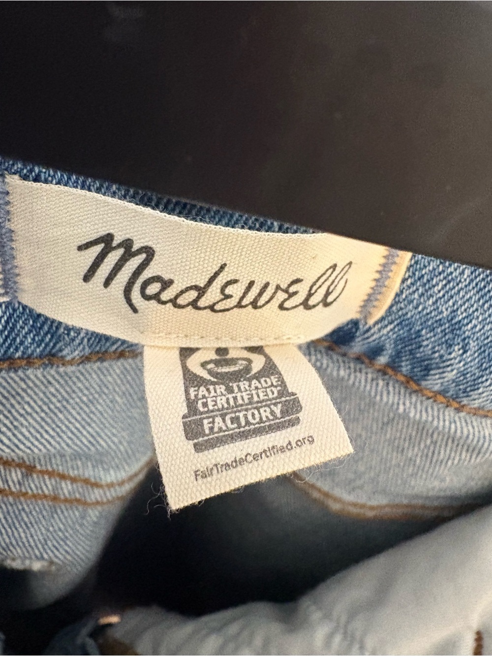 Madewell 90s Straight High waisted Jeans Size 30 - Picture 5 of 6